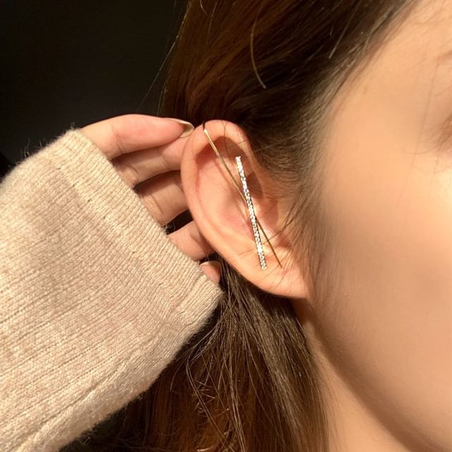 DREN-Rhinestone Alloy Ear Cuff Various Designs