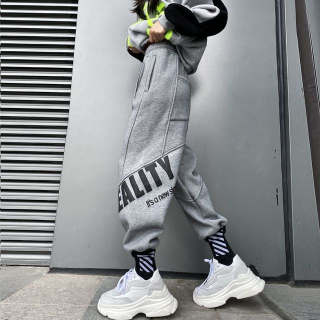 YouLover - Lettering Sweatpants | YesStyle