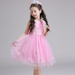 Doveark - Kids A-line Party Dress Doveark - Kids A-line Party Dress