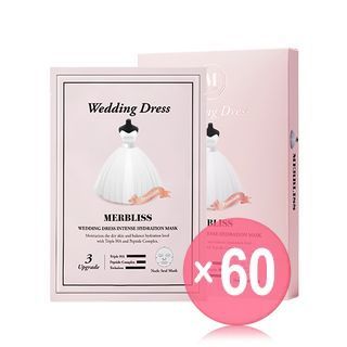 MERBLISS - Wedding Dress Intense Hydration Mask Set (x60) (Bulk Box)