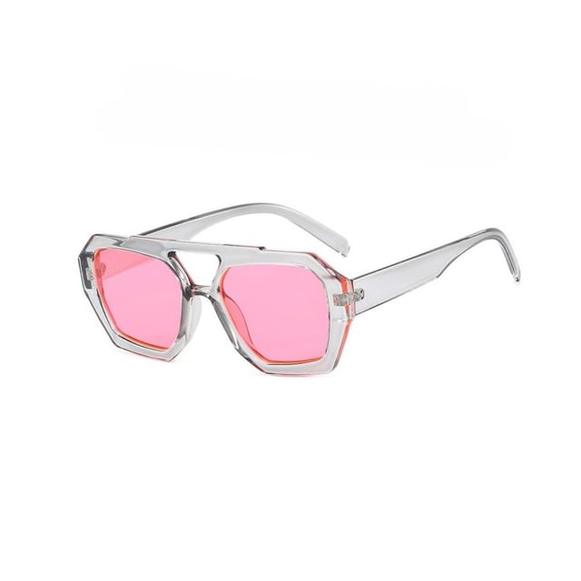 iLANURA-Hexagon Aviator Sunglasses