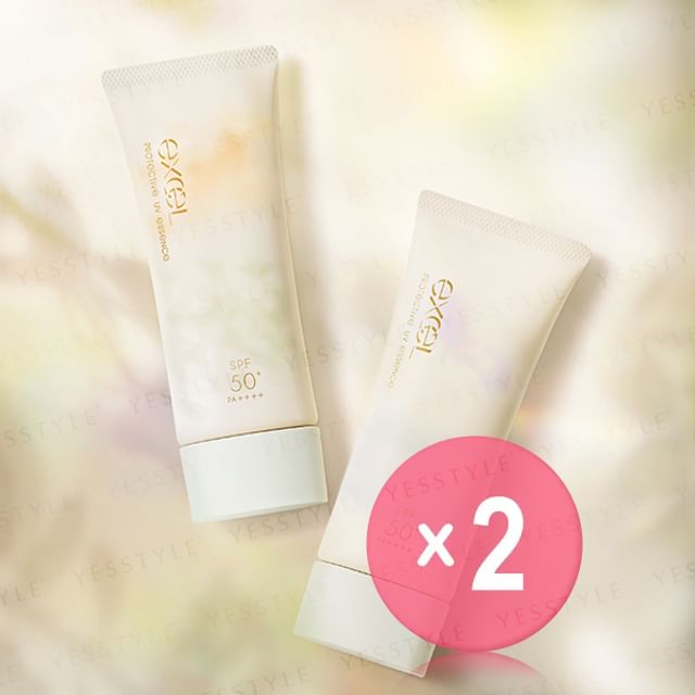 EXCEL-Protective UV Essence SPF 50 PA 2pcs Bundle Set