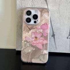 Floral Phone Case - iPhone 16 Pro Max / 16 Pro / 16 Plus / 16 / 15 Pro Max / 15 Pro / 15 Plus / 15 / 14 Pro Max / 14 Pro / 14 Plus / 14 / 13 Pro Max / 13 Pro / 13 / 13 Mini