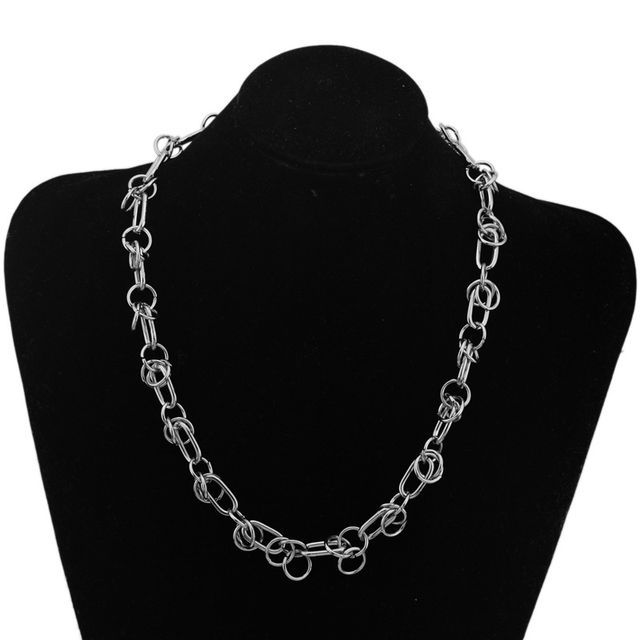 Juanitro-Chunky Stainless Steel Necklace