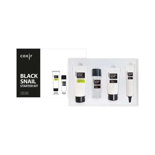 coxir-Black Snail Starter Kit - Kit découverte à la bave descargot