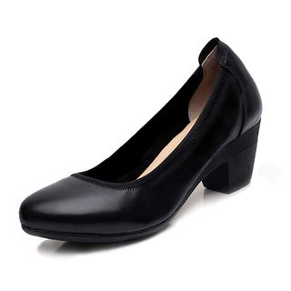 Freesia-Genuine Leather Pumps