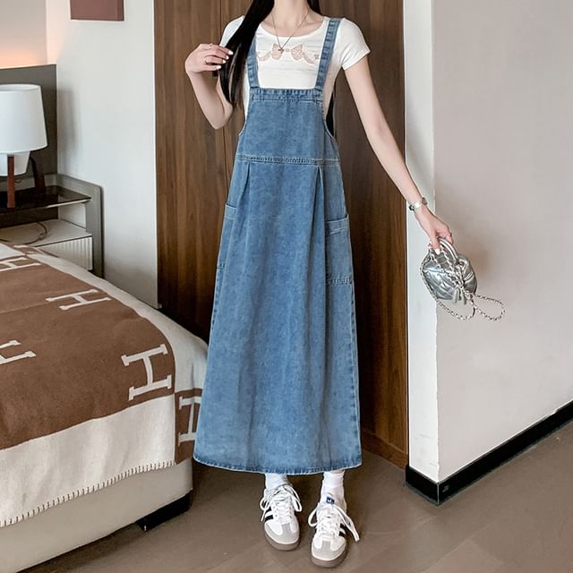 navy blue dress for baby girl Buy Pinafore A-Line Dress Online at Best Prices in India main image 1
