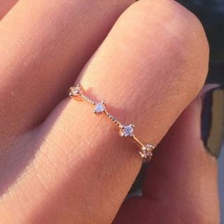 Seirios-Anello con strass