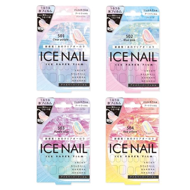 Beauty World - Ice Nail Ice Paper Film - 4 Types