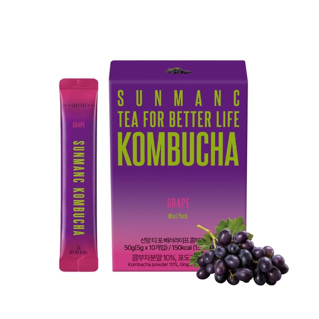 SUNMANC-Tea For Better Life Kombucha - Tè Fermentato Kombucha 8 Varianti