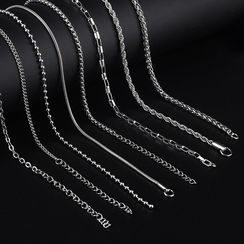 Black Degree - Stainless Steel Chain Necklace