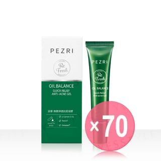 PEZRI - Oil Balance Quick Relief Anti-Acne Gel (x70) (Bulk Box)