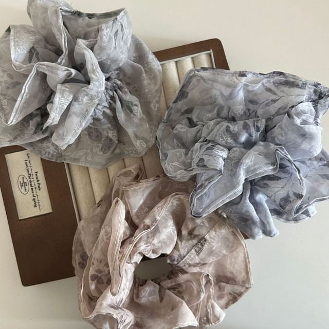 enthice-Organza Scrunchie