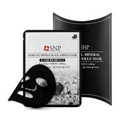 SNP - Charcoal Mineral Black Ampoule Mask