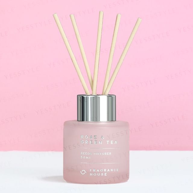 Fragrance House-Reeds Diffuser Rose Green Tea