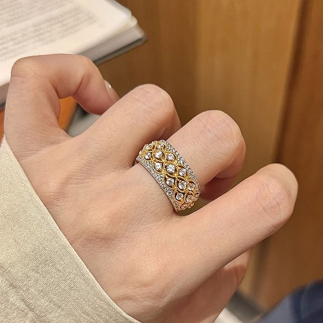 Seirios-CZ Open Ring