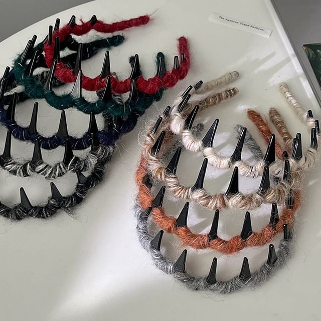 moliveny-Yarn Scallop Edge Headband