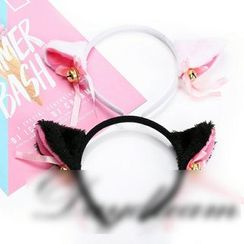 Sohma - Chenille Cat Ear Headband / Hair Clips Sohma - Chenille Cat Ear Headband / Hair Clips
