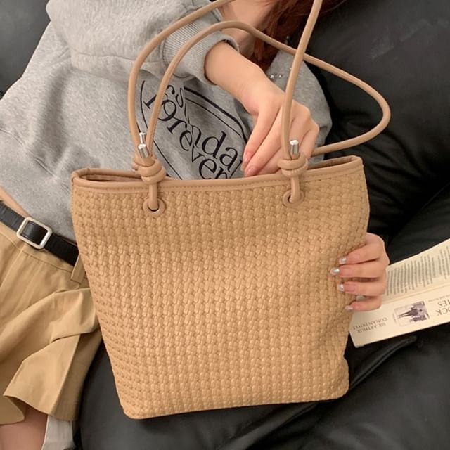 Fran San-Straw Tote Bag