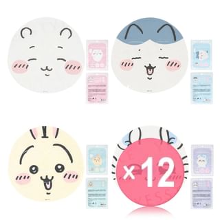 SHOBIDO - Chiikawa Face Mask 2 (x12) (Bulk Box)