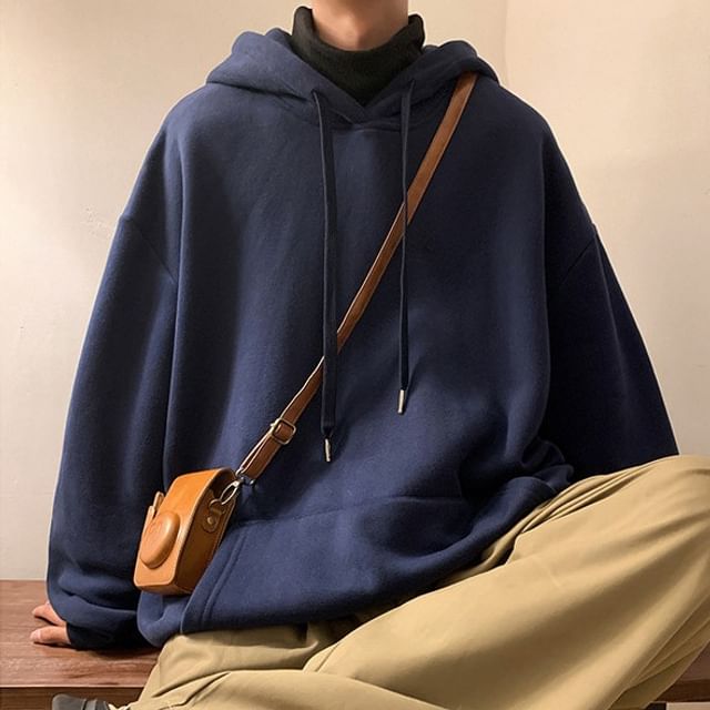 POSI Plain Oversized Hoodie YesStyle