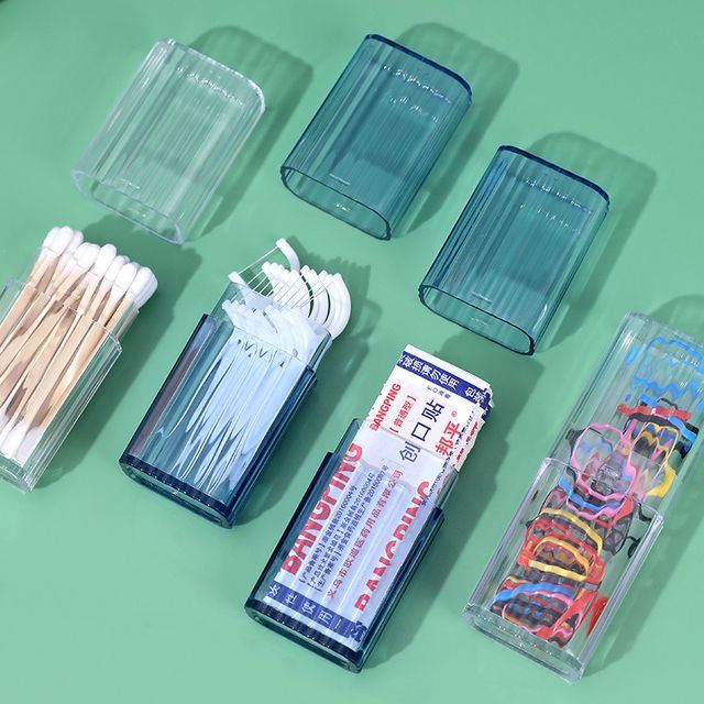 Home Simply-Transparent Plastic Storage Box