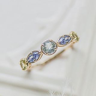 DECADES-Sterling Silver CZ Ring