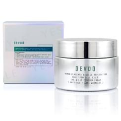 DEVDO - Human Placenta Biocell Replication + Dual Stem Cell E.G.F Eye & Lip Contour Cream