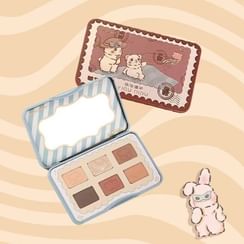 YIGU DIGU - GUGU Postcard 6-Color Eyeshadow Palette - 2 Types