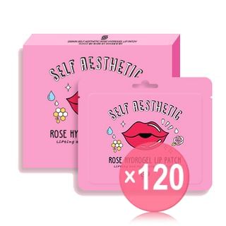 G9SKIN - Self Aesthetic Rose Hydrogel Lip Patch 5pcs (x120) (Bulk Box)