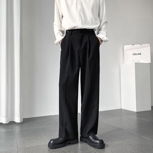 Chuoku - Loose Fit Dress Pants