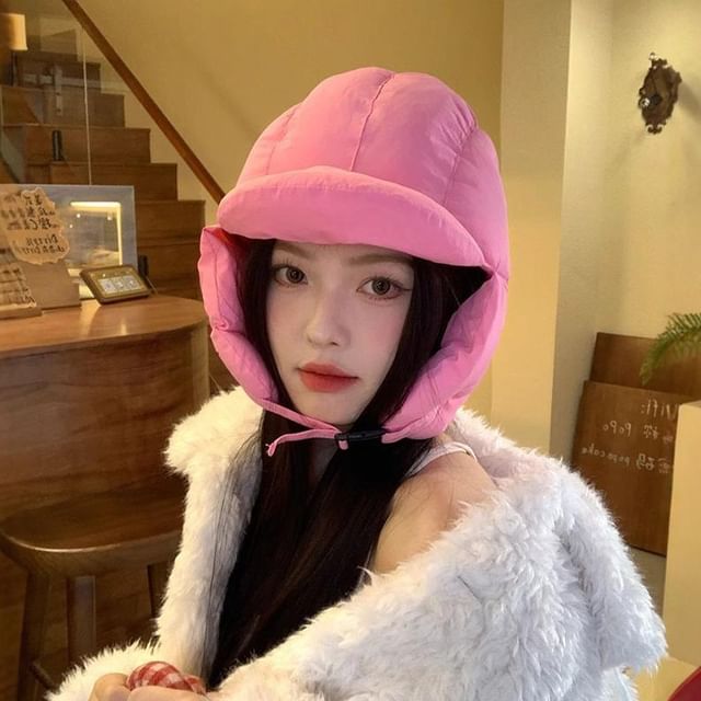 Pompabee-Plain Puff Hat