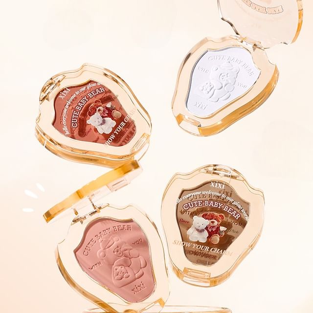 xixi-Cute Baby Bear Soft Cheek Blusher - 4-6