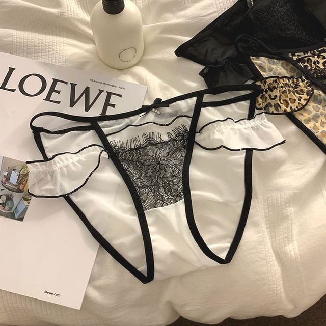 Candyiry-Lace Thong