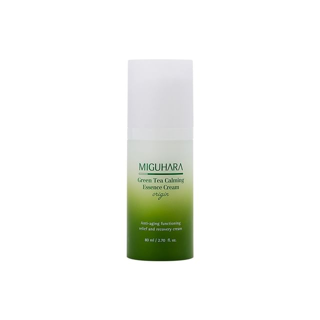 MIGUHARA-Green Tea Calming Essence Cream Origin