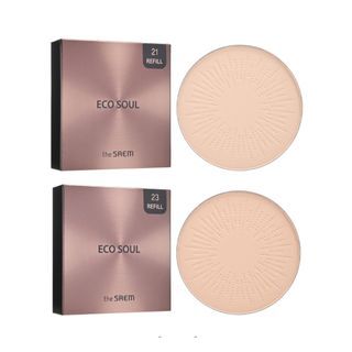The Saem - Eco Soul Luxury Gold Pact Refill Only - 2 Colors