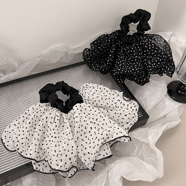 Sesori-Polka Dot Scrunchie