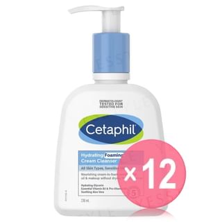 Cetaphil - Hydrating Foaming Cream Cleanser 236ml (x12) (Bulk Box)