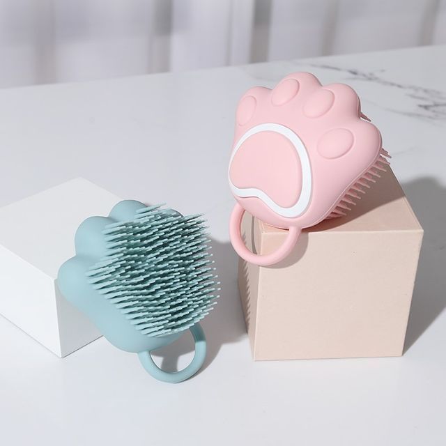 MyHome Cat Paw Silicone Body Scrub Brush YesStyle