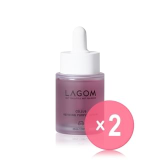 LAGOM - Cellus Refining Purple Serum 2pcs Bundle Set