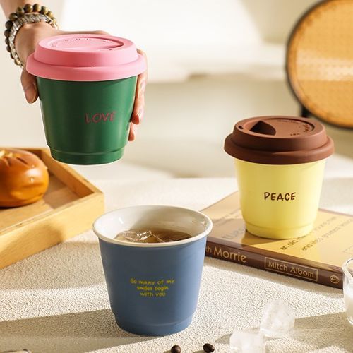 Coffee CUP SLEEVES & LIDS, Plastic or Silicone, With or Without