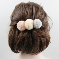 Cheveux - 毛毛球发夹 Cheveux - 毛毛球发夹