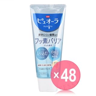 Kao - PureOra Medicated Barrier Gel Toothpaste Moisturizing Mint Flavor (x48) (Bulk Box)