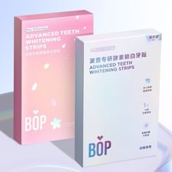 BOP - Advanced Teeth Whitening Strips - 2 Flavors