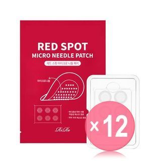 RiRe - Red Spot Micro Needle Patch (x12) (Bulk Box)