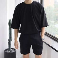 Real Boy - Short-Sleeve Crewneck T-Shirt Real Boy - Short-Sleeve Crewneck T-Shirt