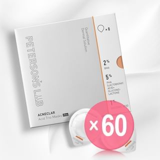 PETERSON'S LAB - Acneclar Acid Trio Masks Pro (x60) (Bulk Box)