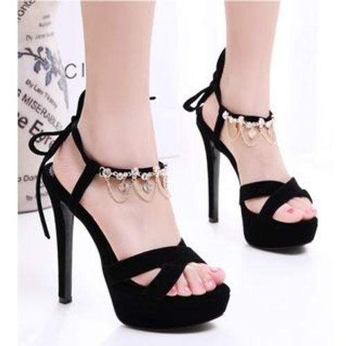 Freesia - Rhinestone High Heel Sandals | YesStyle