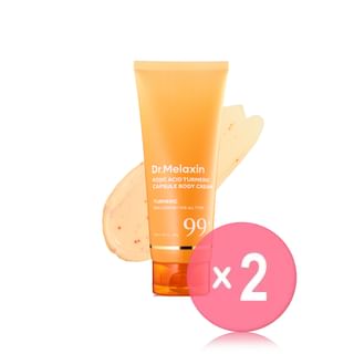 Dr.Melaxin - Kojic Acid Turmeric Capsule Body Cream 2pcs Bundle Set