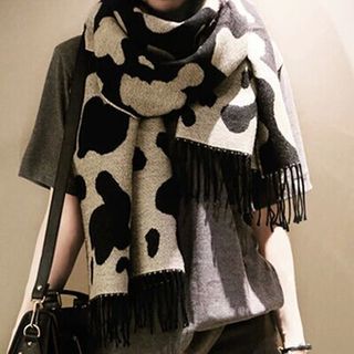 cow print scarf